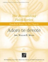 Adoro Te Devote Handbell sheet music cover